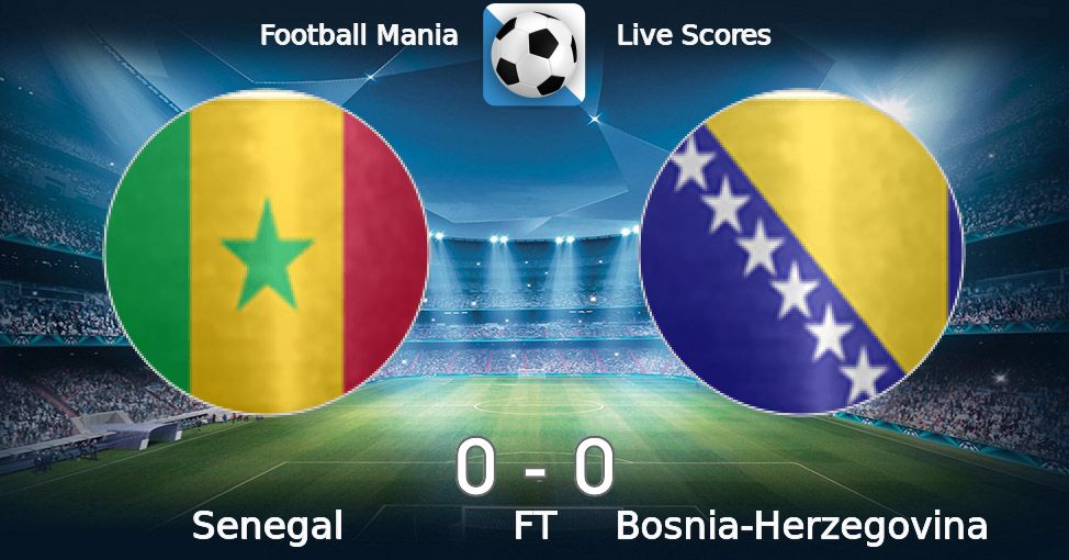 Senegal 0 Bosnia 0 LIVE SCORE: Latest updates from the