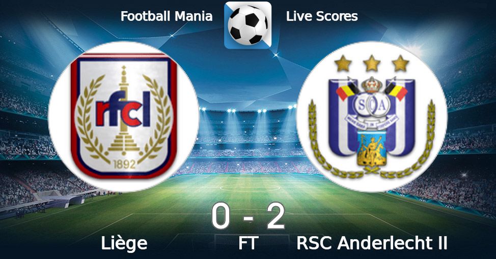 Full Time, RSC Anderlecht vs. - Standard de Liège