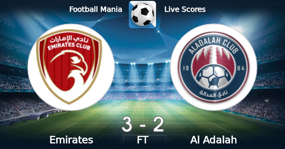 Emirates vs Al-Adalah, Club Friendly Games